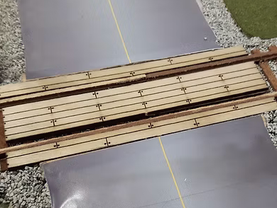Osborn Model Kits 1120 HO Scale Level Crossing Boards (2 Pack)