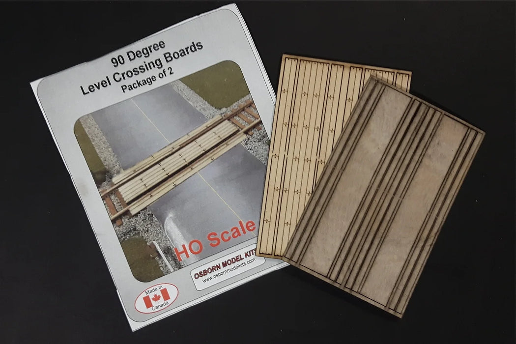 Osborn Model Kits 1120 HO Scale Level Crossing Boards (2 Pack)