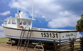Osborn Model Kits 1124 HO Scale Lobster Boat Lower Hull Kit