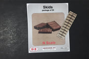 Osborn Model Kits 3016 N Scale Skids Kit (20 Pack)