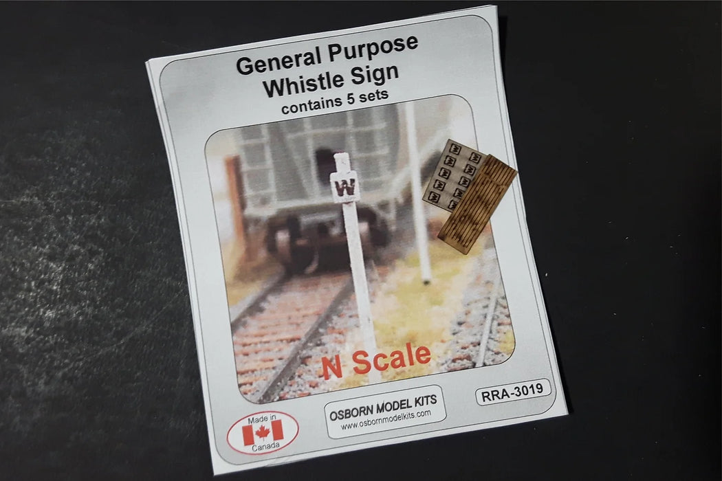 Osborn Model Kits 3019 N Scale General Purpose Whistle Posts Kit