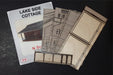 Osborn Model Kits 3025 N Scale Lakeside Cottage Craftsman Kit
