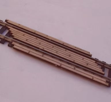 Osborn Model Kits 3036 N Scale 45 Degree Crossing Boards Kit