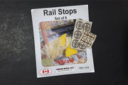 Osborn Model Kits 3038 N Scale Rail Stops Kit