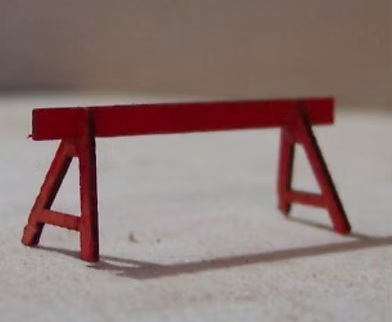 Osborn Model Kits 3040 N Scale Road Barricades Kit
