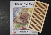 Osborn Model Kits 3044 N Scale Scenic Ties Kit