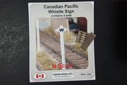 Osborn Model Kits 3047 N Scale Canadian Pacific Whistle Post Kit