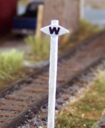 Osborn Model Kits 3047 N Scale Canadian Pacific Whistle Post Kit