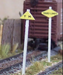 Osborn Model Kits 3053 N Scale Yard Limit Signs Kit