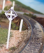 Osborn Model Kits 3054 N Scale Railway Crossing Sign Kit