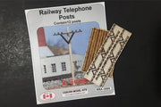 Osborn Model Kits 3068 N Scale Telephone Poles (12 Pack)