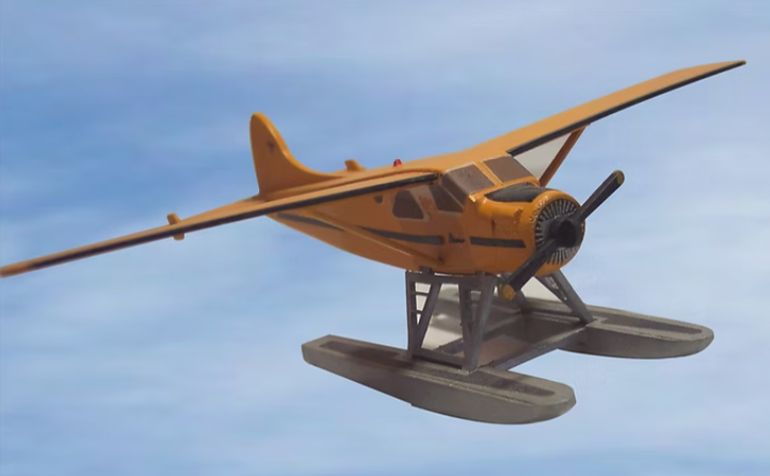 Osborn Model Kits 3073 N Scale DHC-2 Beaver Airplane Kit