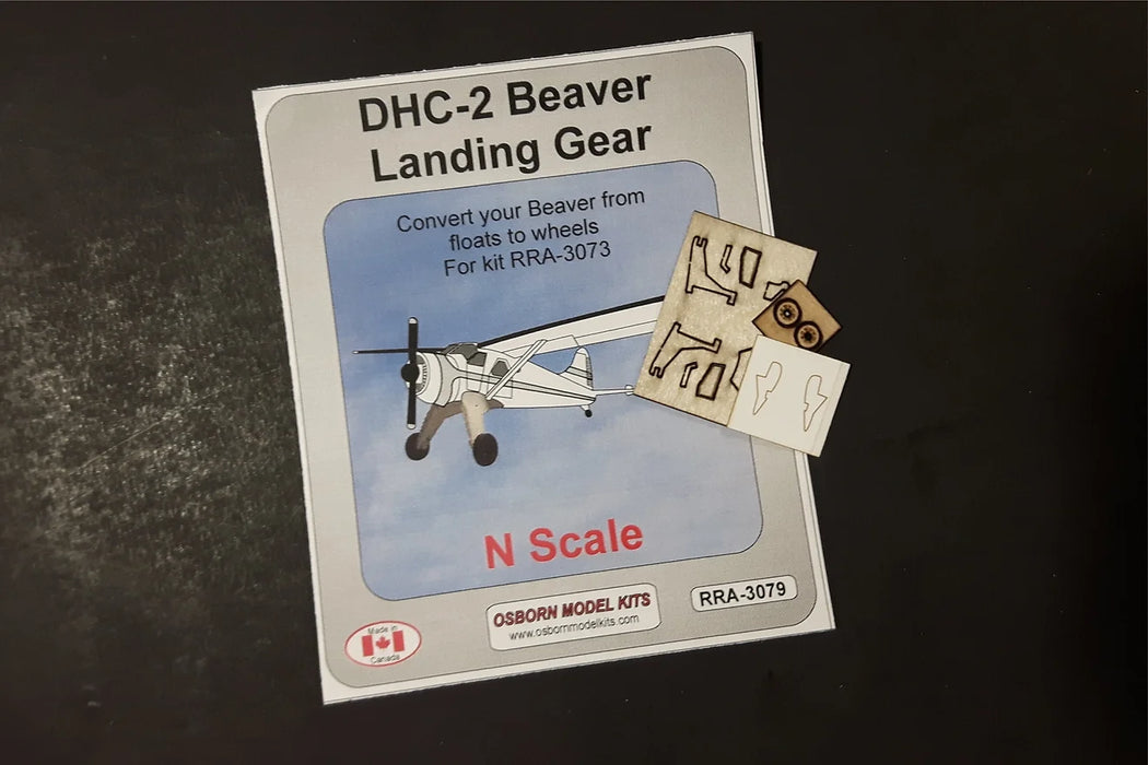 Osborn Model Kits 3079 N Scale DHC-2 Beaver Landing Gear Kit
