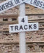 Osborn Model Kits 3085 N Scale Crossbuck Track Numbers