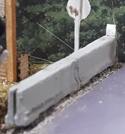 Osborn Model Kits 3087 N Scale Concrete Barriers Kit — White Rose Hobbies