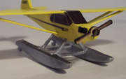 Osborn Model Kits 3091 N Scale Piper Cub Float Kit