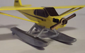Osborn Model Kits 3091 N Scale Piper Cub Float Kit