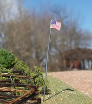 Osborn Model Kits 3094 N Scale U.S. Flag and Pole Kit (3 Pack)