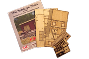 Osborn Model Kits 3108 N Scale Maintenance of Way Shed Kit