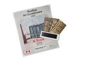 Osborn Model Kits 3117 N Scale Rooftop Air Conditioner Kit
