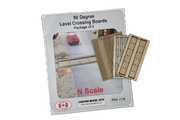 Osborn Model Kits 3120 N Scale Level Crossing Boards Kit (2 Pack)