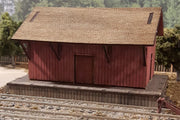 Osborn Model Kits 3121 N Scale General Purpose Freight Shed Kit