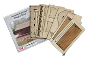 Osborn Model Kits 3121 N Scale General Purpose Freight Shed Kit