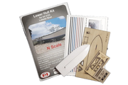 Osborn Model Kits 3124 N Scale Lobster Boat Lower Hull Kit