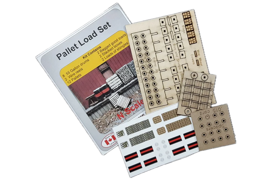 Osborn Model Kits 3127 N Scale Pallet Load Set Kit