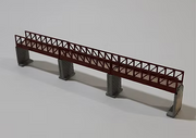 Osborn Model Kits 3133 N Scale Pedestrian Bridge Kit