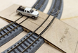 Osborn Model Kits 3138 N Scale Curved Level Crossing for Kato Track