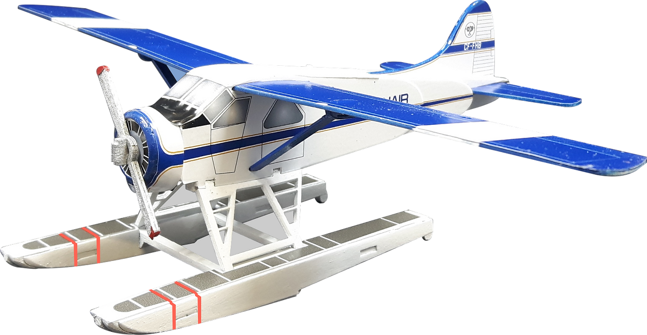 Osborn Model Kits 6010 1/66 Scale Dhc-2 Beaver Model Aircraft Kit