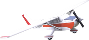 Osborn Model Kits 6013 1/66 Scale Cessna 172 Skyhawk Model Aircraft Kit