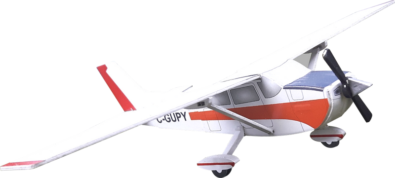Osborn Model Kits 6013 1/66 Scale Cessna 172 Skyhawk Model Aircraft Kit