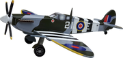 Osborn Model Kits 6020 1/66 Scale Spitfire Mark Ix Model Aircraft Kit