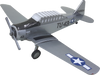 Osborn Model Kits 6025 1/66 Scale T-6 Snj Texan Scale Model Aircraft Kit