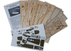 Osborn Model Kits 6040 1/66 Scale B-25 Mitchell Model Aircraft Kit