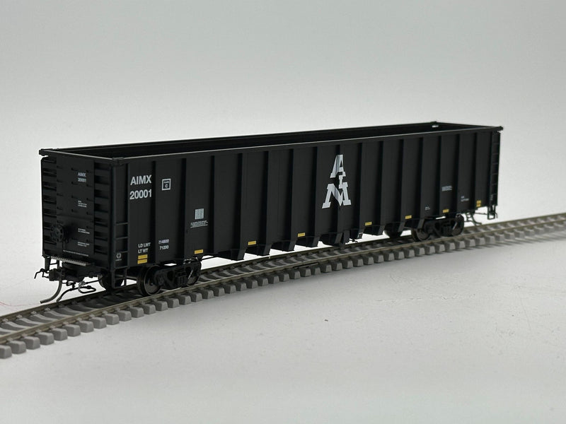 OVRTRAINS 60003 HO Scale NSC 6000 Scrap Gondola AIMX (Black) 20084