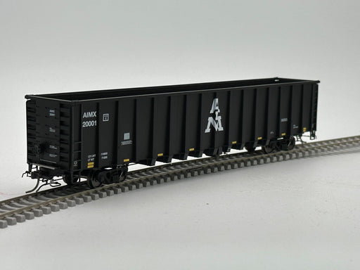 OVRTRAINS 60003 HO Scale NSC 6000 Scrap Gondola AIMX (Black) 20084