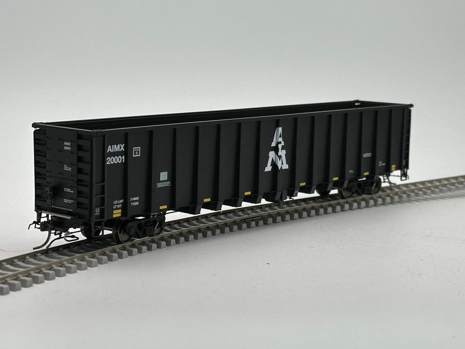 OVRTRAINS 60003 HO Scale NSC 6000 Scrap Gondola AIMX (Black) 20084