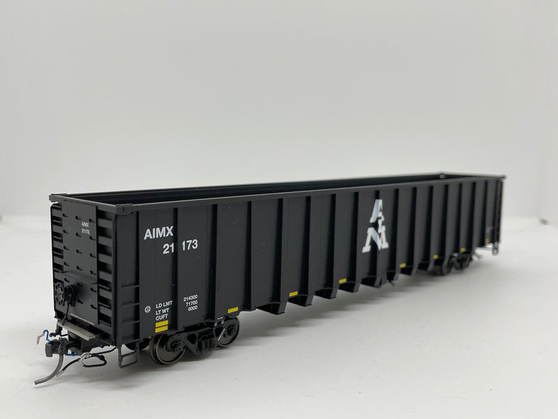 OVRTRAINS 60051 HO Scale NSC 6000 Scrap Gondola AIMX (Black) 21108