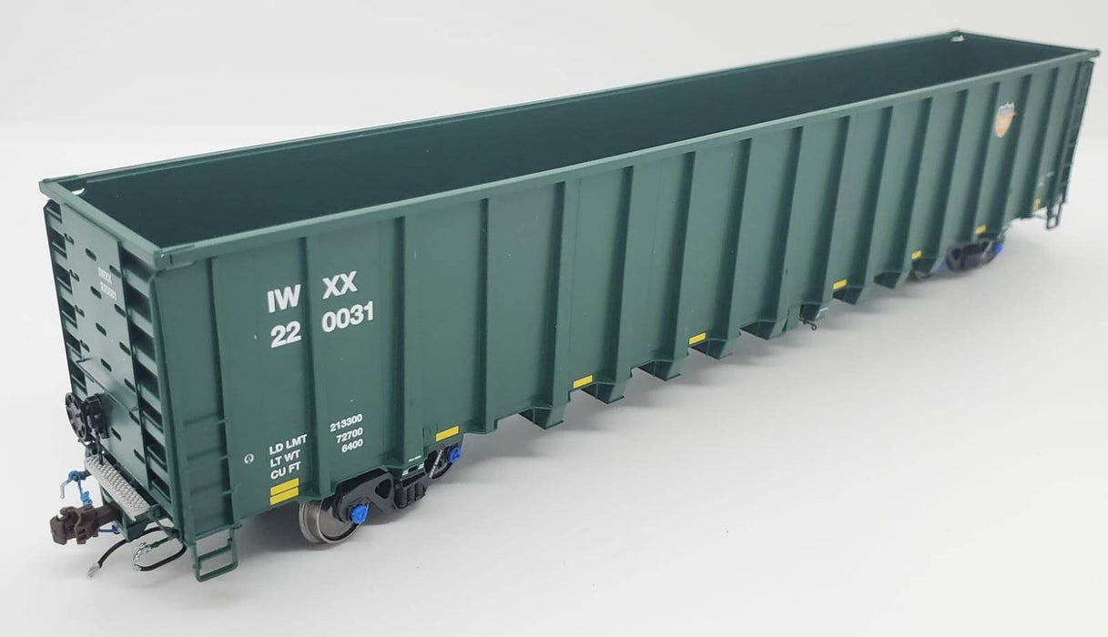 OVRTRAINS 64096 HO Scale NSC 6400 Scrap/Trash Gondola Interstate IWS IWXX 220020
