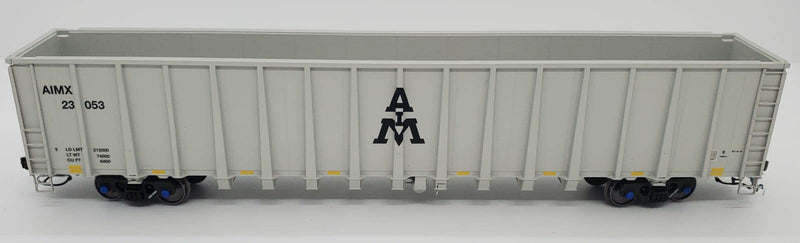 OVRTRAINS 64103 HO Scale NSC 6400 Scrap/Trash Gondola AIMX (Gray) 23001
