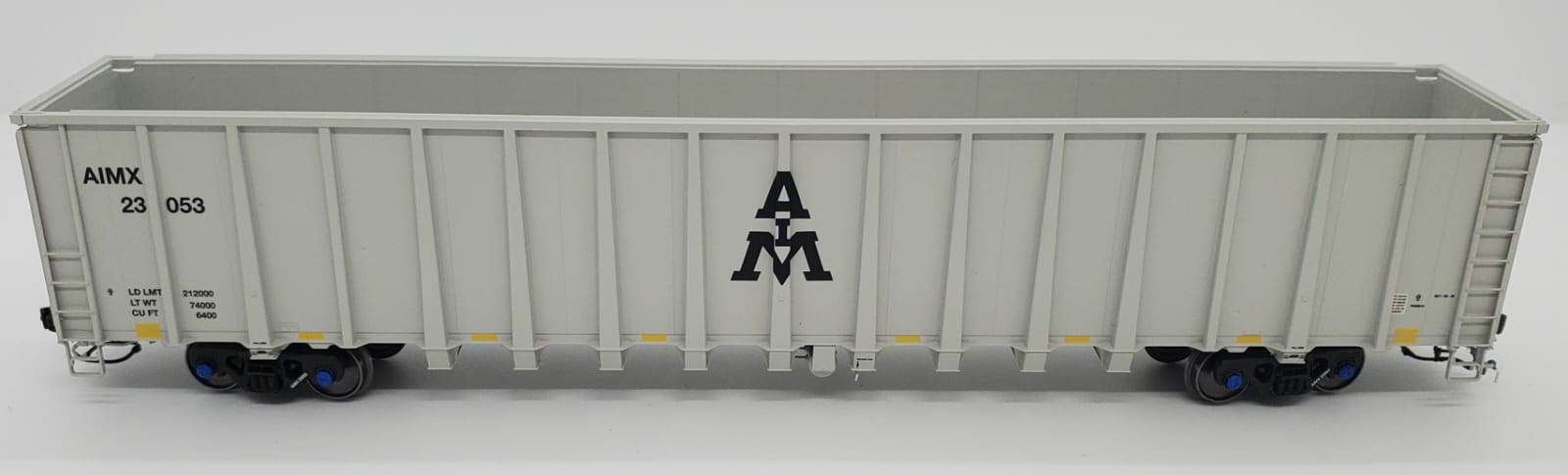 OVRTRAINS 64103 HO Scale NSC 6400 Scrap/Trash Gondola AIMX (Gray) 23001