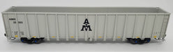 OVRTRAINS 64103 HO Scale NSC 6400 Scrap/Trash Gondola AIMX (Gray) 23001
