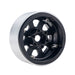 Powerhobby 5050 Black Aluminum 1.9" Beadlock Wheels with 9mm Hubs 4 Pack