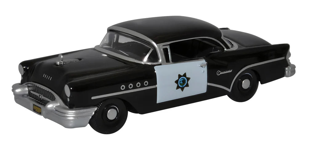 Oxford Diecast 87BC55003 HO Scale (1:87) 1955 Buick Century - California Highway Patrol