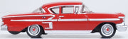 Oxford Diecast 87CIS58003 HO Scale (1:87) 1958 Chevrolet Impala Sport Coupe - Rio Red