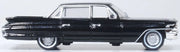 Oxford Diecast 87CSD61004 HO Scale (1:87) 1961 Cadillac Sedan de Ville - Ebony