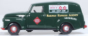 Oxford Diecast 87CV50005 HO Scale (1:87) 1950 Chevrolet 3100 Panel Van Railway Express Agency REA (green)